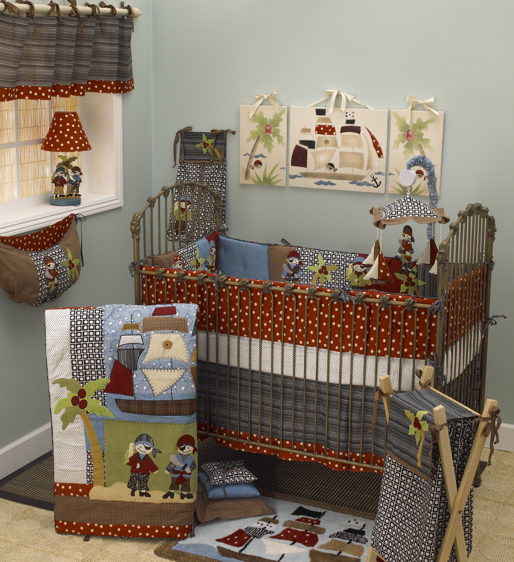 Cotton Tale Pirates Cove 9 Piece Crib Bedding Set Wayfair