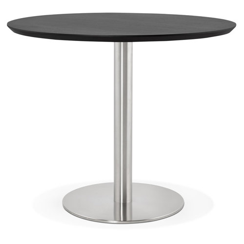 Kearns Dining Table Metro Lane Table Top Colour: Black