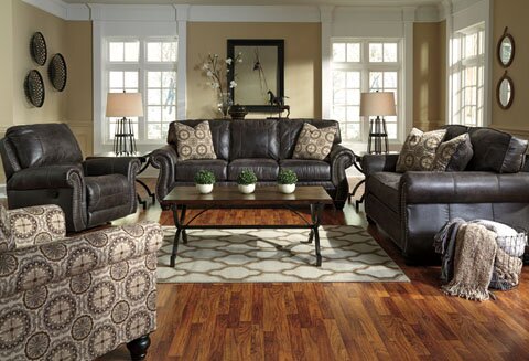 Conesville Reclining Configurable Living Room Set by Three Posts