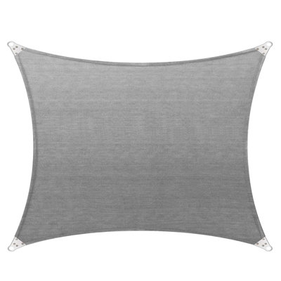Reinforced Super Ring 23 X 45 Rectangle Shade Sail ColourTree Color Gray