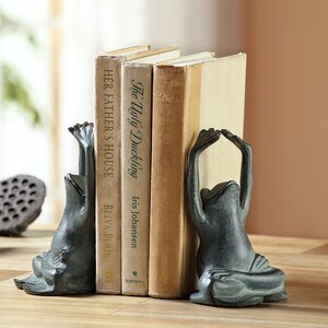 Yoga Frog Book Ends (Set of 2)