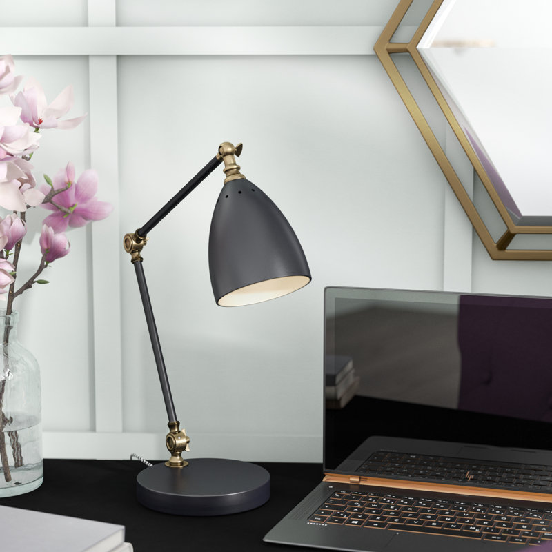 black office lamp