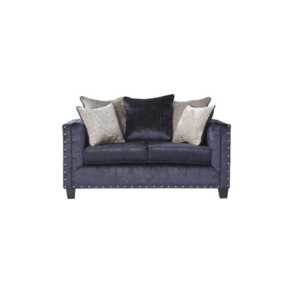Whitbeck Midnight Loveseat By Gracie Oaks 2019 Online