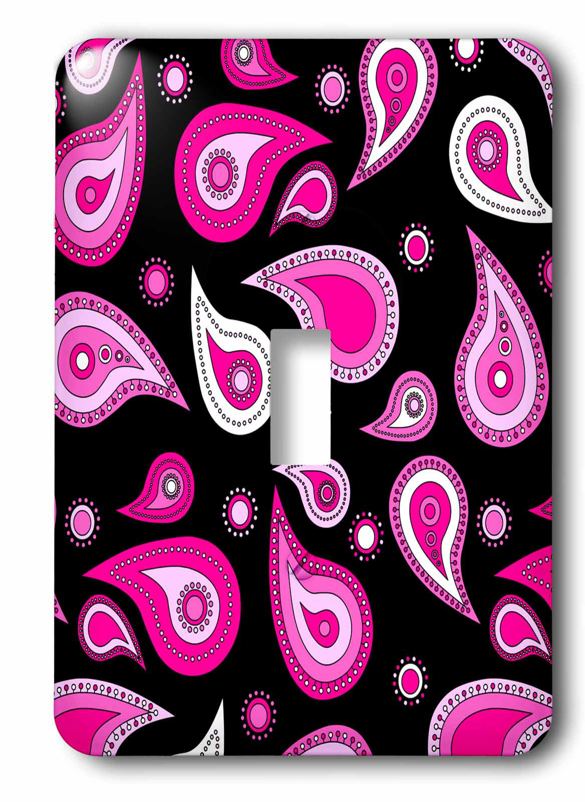 3drose Switch Paisley Print 1 Gang Toggle Light Switch Wall Plate Wayfair