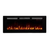 Find The Perfect 10 15 Inches Recessed Electric Fireplaces Wayfair