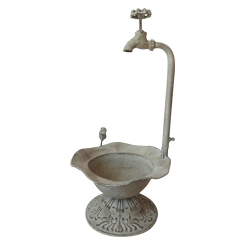 Islais Metal Rusty Tap Urn Planter Lily Manor