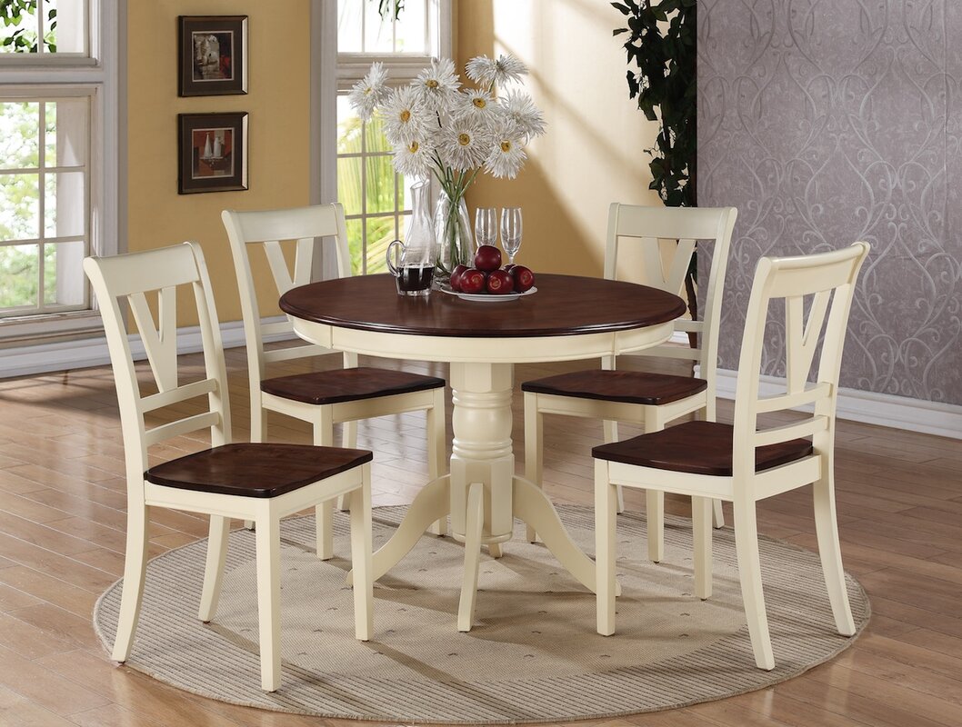 Infini Furnishings 5 Piece Dining Set & Reviews | Wayfair