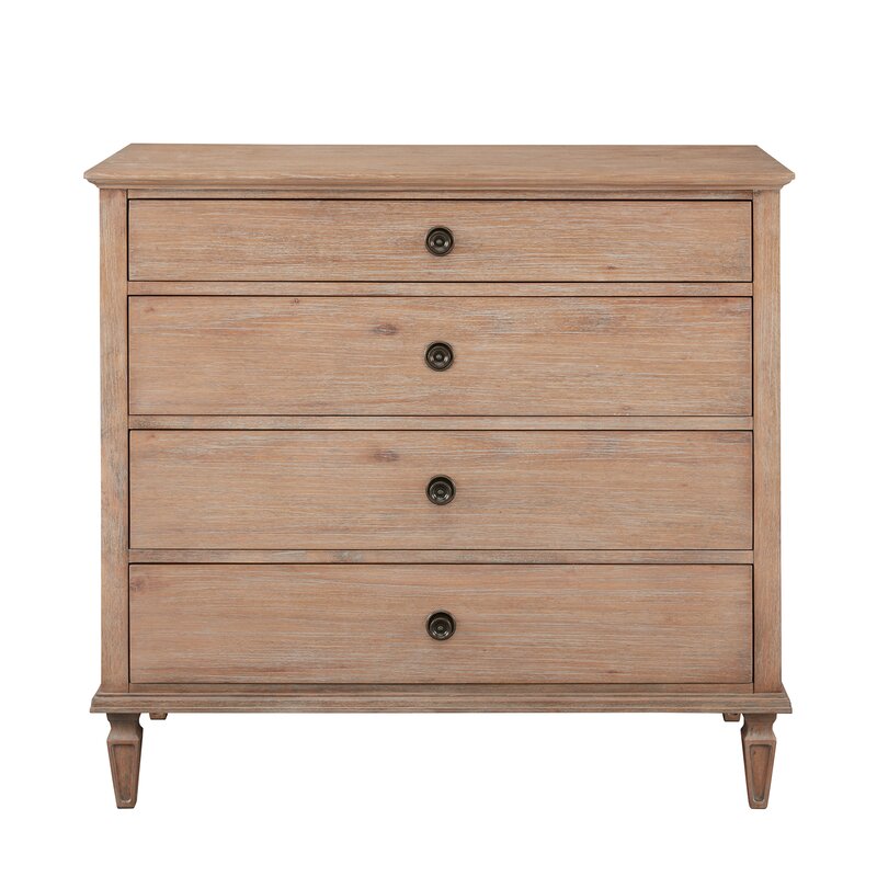 Victoria 4 Drawer Dresser. #gustavianstyle #furniture #bedroomdecor #interiordesign #frenchcountry