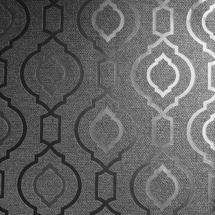 AS Creation 3D Effect Wallpaper Black Wave Comb Geometric Paste Wall Vinyl 