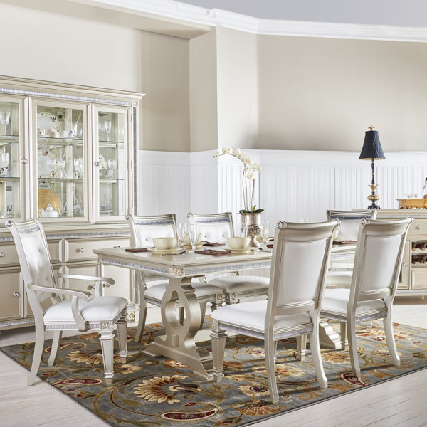 Fresh Tiffany 7 Piece Extendable Dining Set By Fairfax Home Collections Comparison