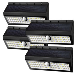 Best Solar Garden 44 Light LED Flood Light (Set of 4) By Deluxe Comfort Outdoor Lighting Solar Garden 44 Light LED Flood Light (Set of 4) By Deluxe Comfort Outdoor Lighting