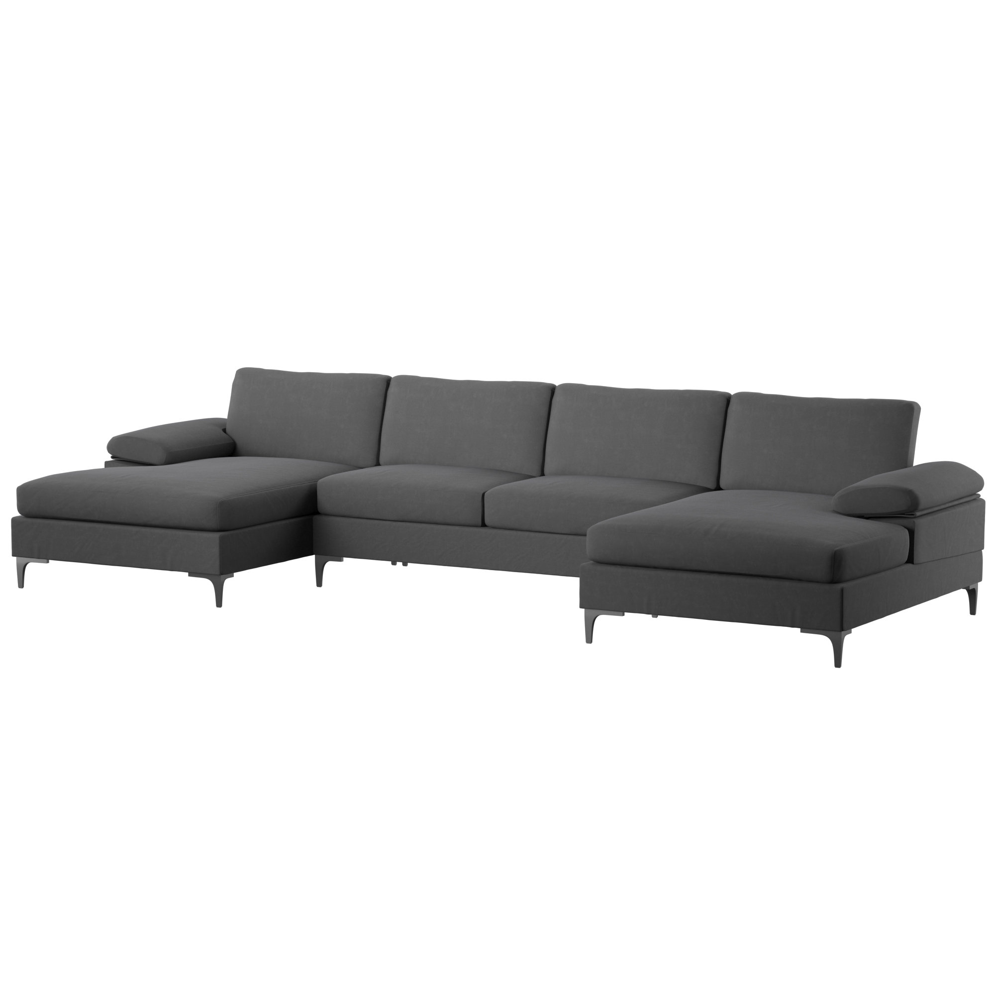 Mercury Row Marshburn 130 5 Symmetrical Sectional Reviews Wayfair