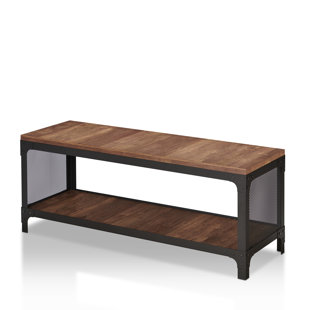 Modern Contemporary Storage Bench With Shoe Rack Allmodern Mcgowen Shoe Rack Bench