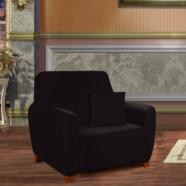 Box Cushion Armchair Slipcover By ELEGANT COMFORT New Design