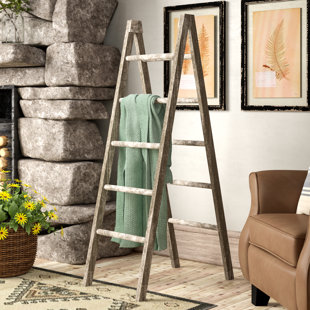 Wooden Double 4 5 Ft Blanket Ladder Wooden Double 4 5 Ft Blanket Ladder