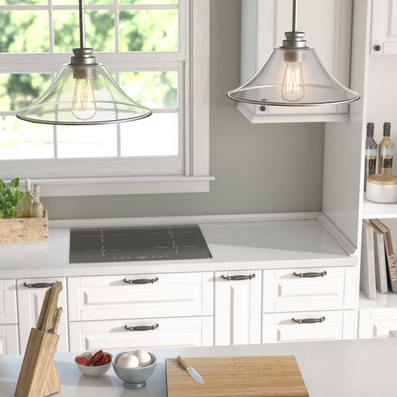 Laurel Foundry Modern Farmhouse Clayton 2 Light Kitchen Island