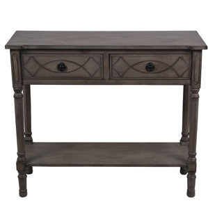 Aldama 2 Drawer Console Table by Bungalow Rose