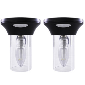 Solar Porch 2-Light Outdoor Semi Flush Mount (Set of 2)