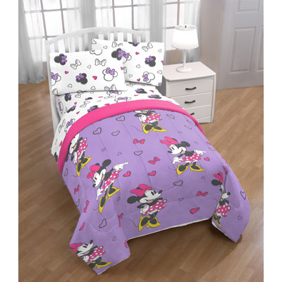 minnie mouse full size comforter set