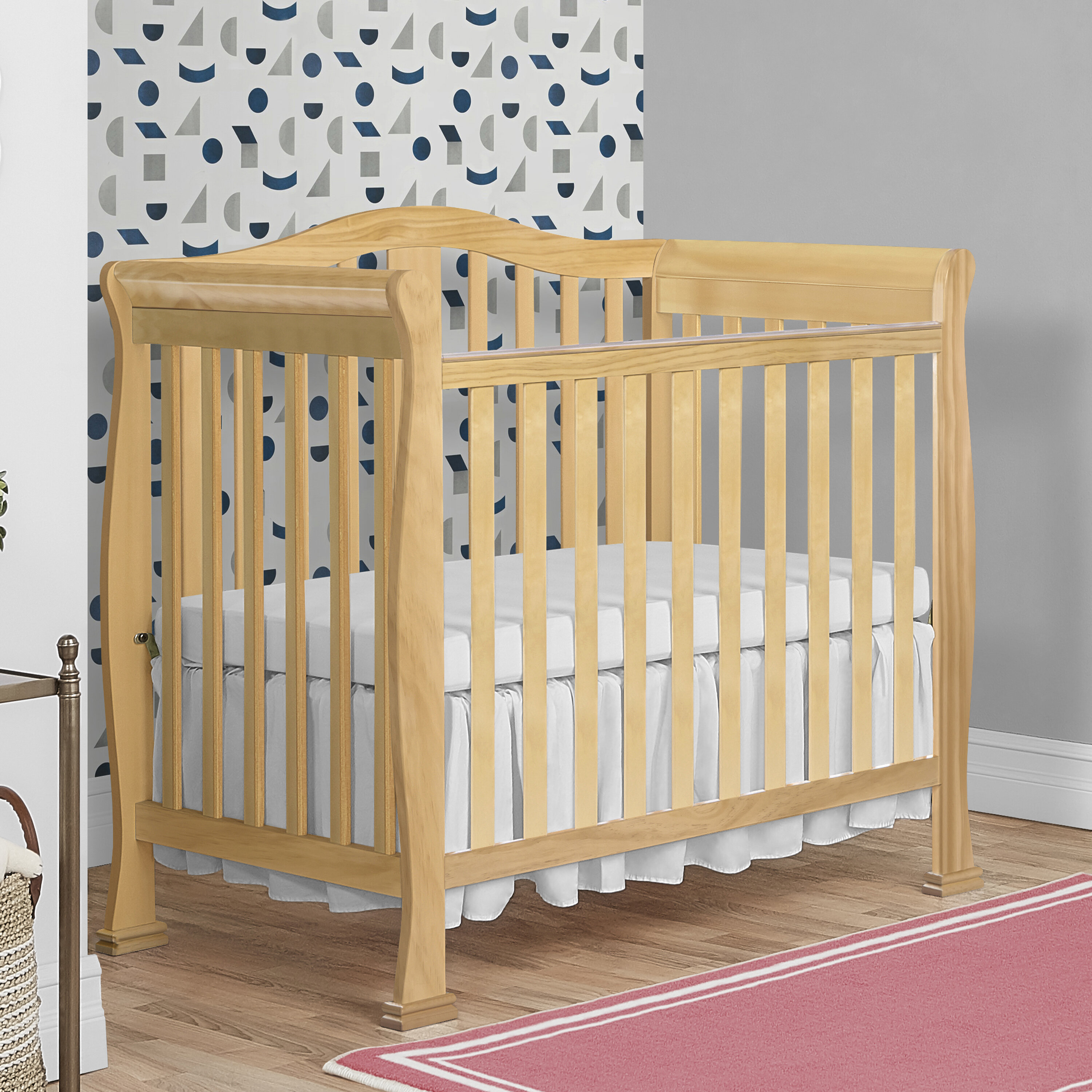 4 in 1 convertible mini crib