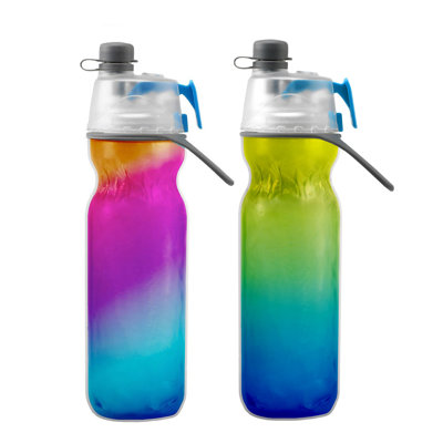  Mist N' Sip® 20 oz Double Wall Water Bottle  O2Cool
