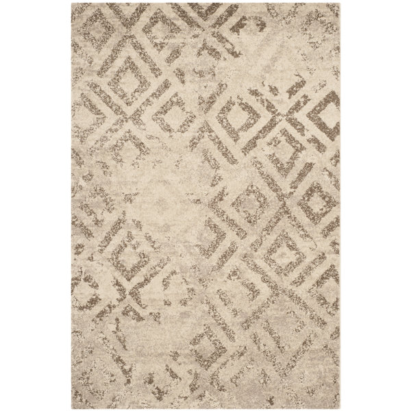 Bennett Ivory/Taupe Area Rug by Union Rustic
