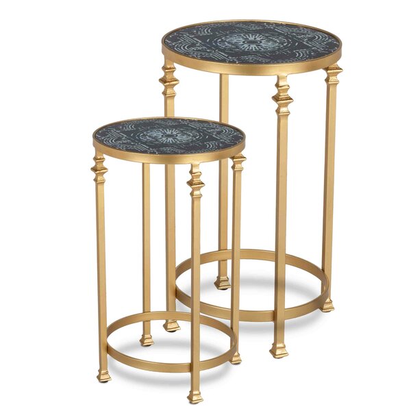 Mciver 2 Piece Nesting Tables By Bungalow Rose