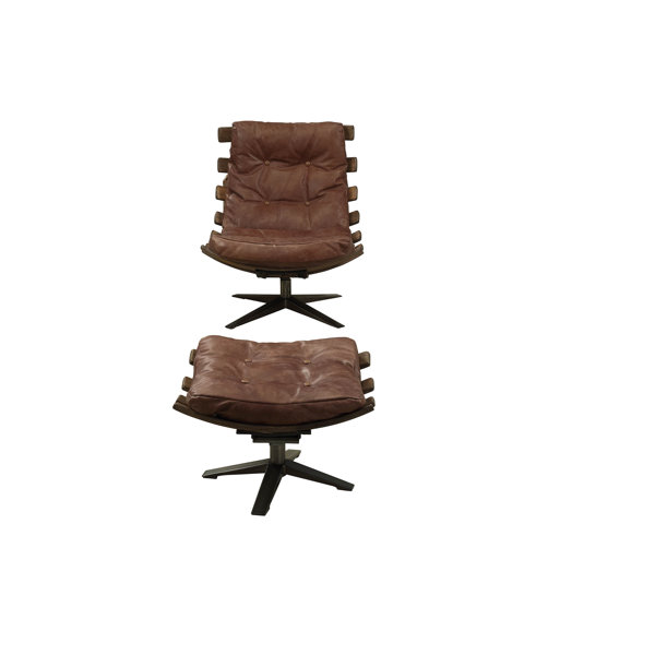 Demartini Swivel Lounge Chair And Ottoman By 17 Stories Reviews