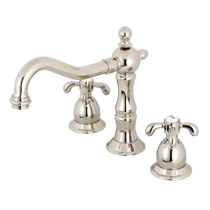 Kingston Brass French Country Widespread Bathroom Faucet With