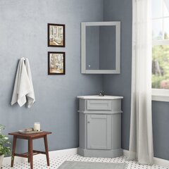 Corner Bathroom Vanities You Ll Love In 2021 Wayfair