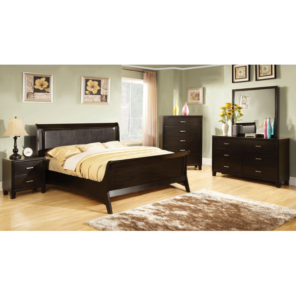 Best Upholstered Full Sleigh Bed By Hokku Designs No Copoun