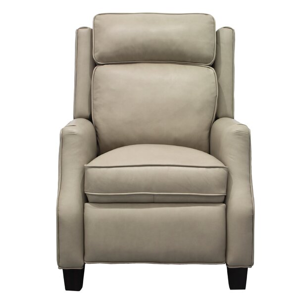 Rodrick Leather Manual Recliner By Canora Grey