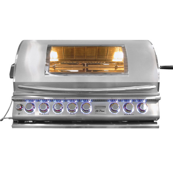 5-Burner Built-In Propane Gas Grill by Cal Flame