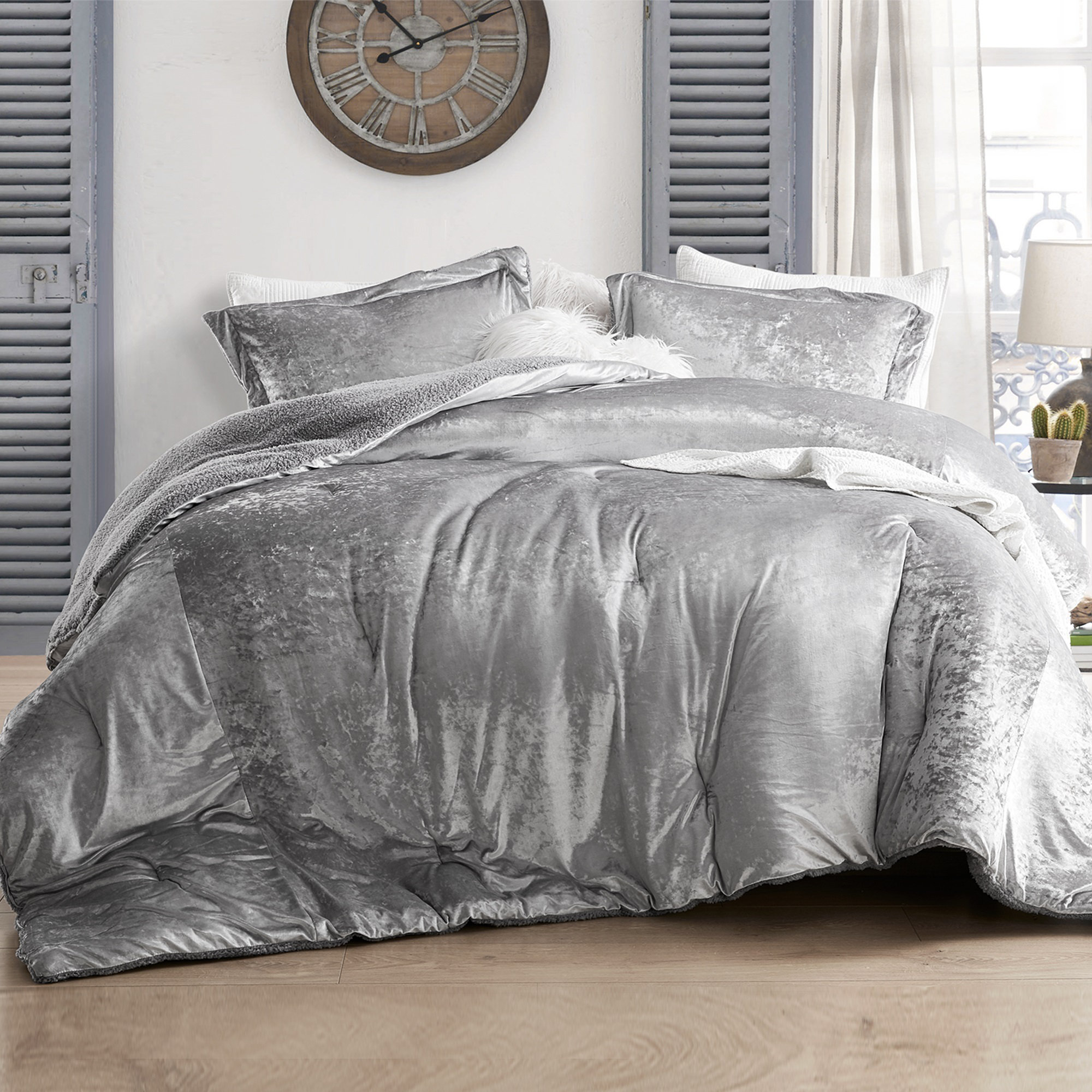 Rosdorf Park Harlow Oversized Reversible Comforter Set Reviews