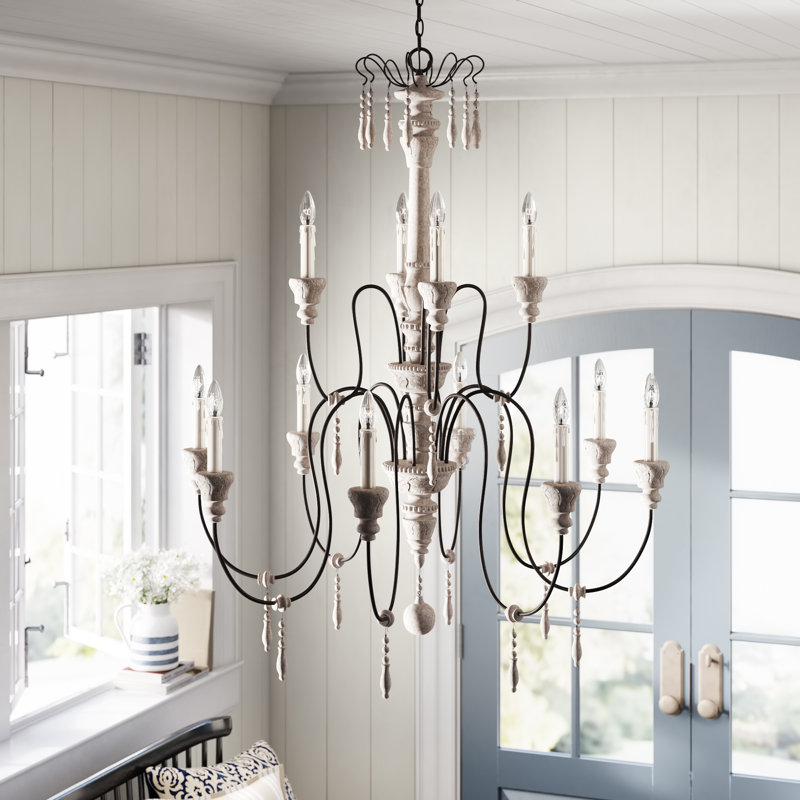 Kelly Clarkson Home 12 Light Candle Style Chandelier