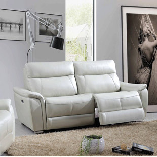 Electric Couch Wayfair Meister Electric Leather Reclining Sofa