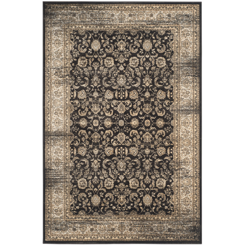 Safavieh Oriental Black Area Rug Reviews Wayfair Safavieh Oriental Black Area Rug