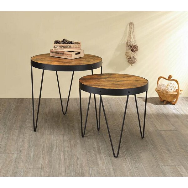 Mingus 2 Piece Nesting Table By 17 Stories