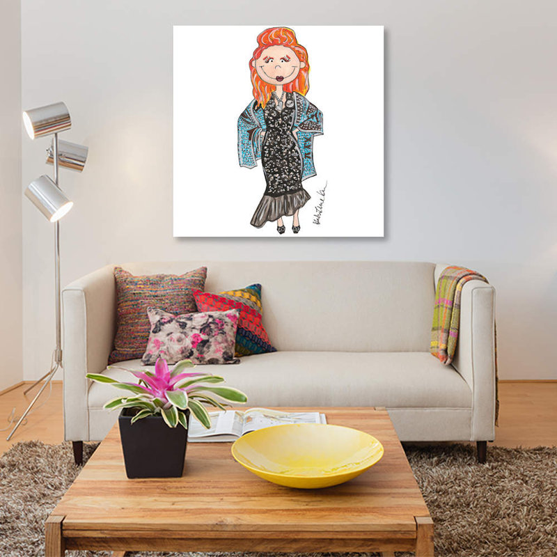 East Urban Home Vivienne Westwood By Kahri Graphic Art Print On