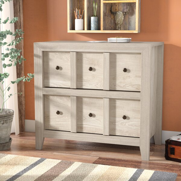 Ericka 2 Drawer Lateral Filing Cabinet by Mistana