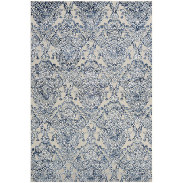 Amethyst Woven Blue/Gray Area Rug by Ophelia & Co.| @ $59.00