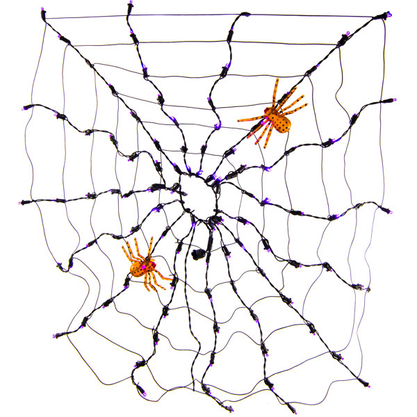 Spider Web Net LED Light by Queens of Christmas