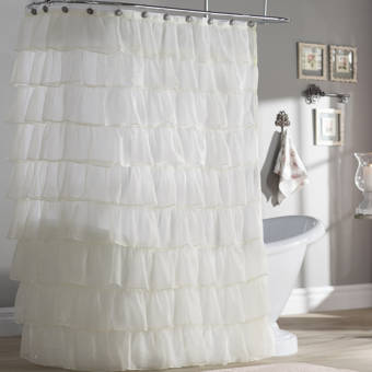 House Of Hampton Fuhrman Chic Sheer Voile Vertical Waterfall