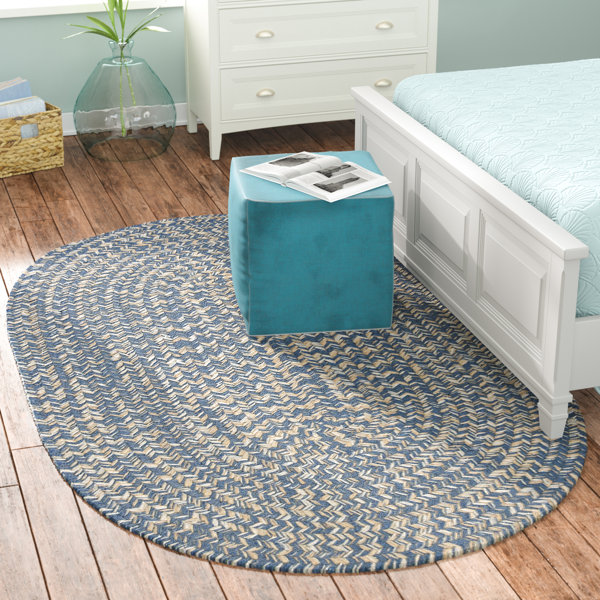 Maleah Denim Area Rug by Beachcrest Home