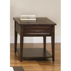 Rectangular End Table by Three Posts