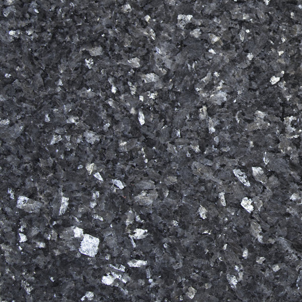 12 x 12 Polished Granite Tile in Blue Pearl by MSI