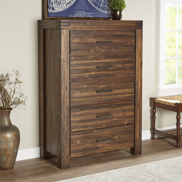 Reviews Akers 5 Drawer Chest By Grovelane Teen Coupon