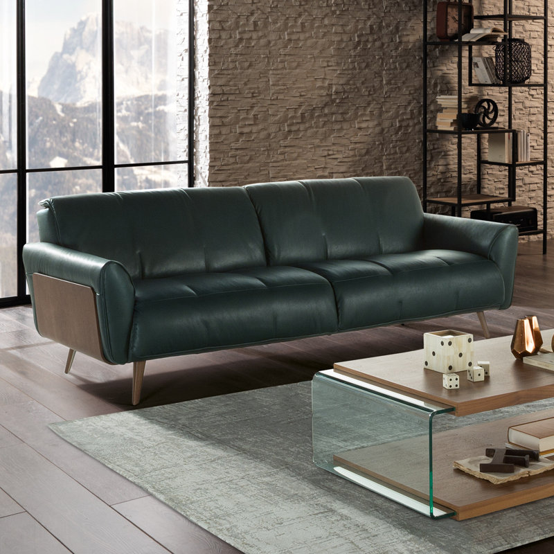 Natuzzi Editions Tobia Leather Sofa Reviews Wayfair Tobia Leather Sofa