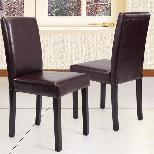 Natanael Upholstered Side Chair (Set Of 2) By Ebern Designs
