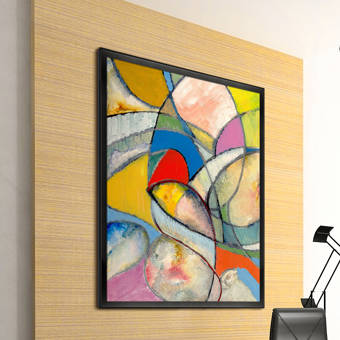 Artisbe An Abstract Painting Wrapped Canvas Painting On Canvas Allmodern